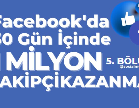 Facebook'ta 30 gün içinde 1 milyon takip oluşturmak