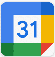 Google Takvim app