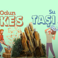 Odun Kes Su Taşı