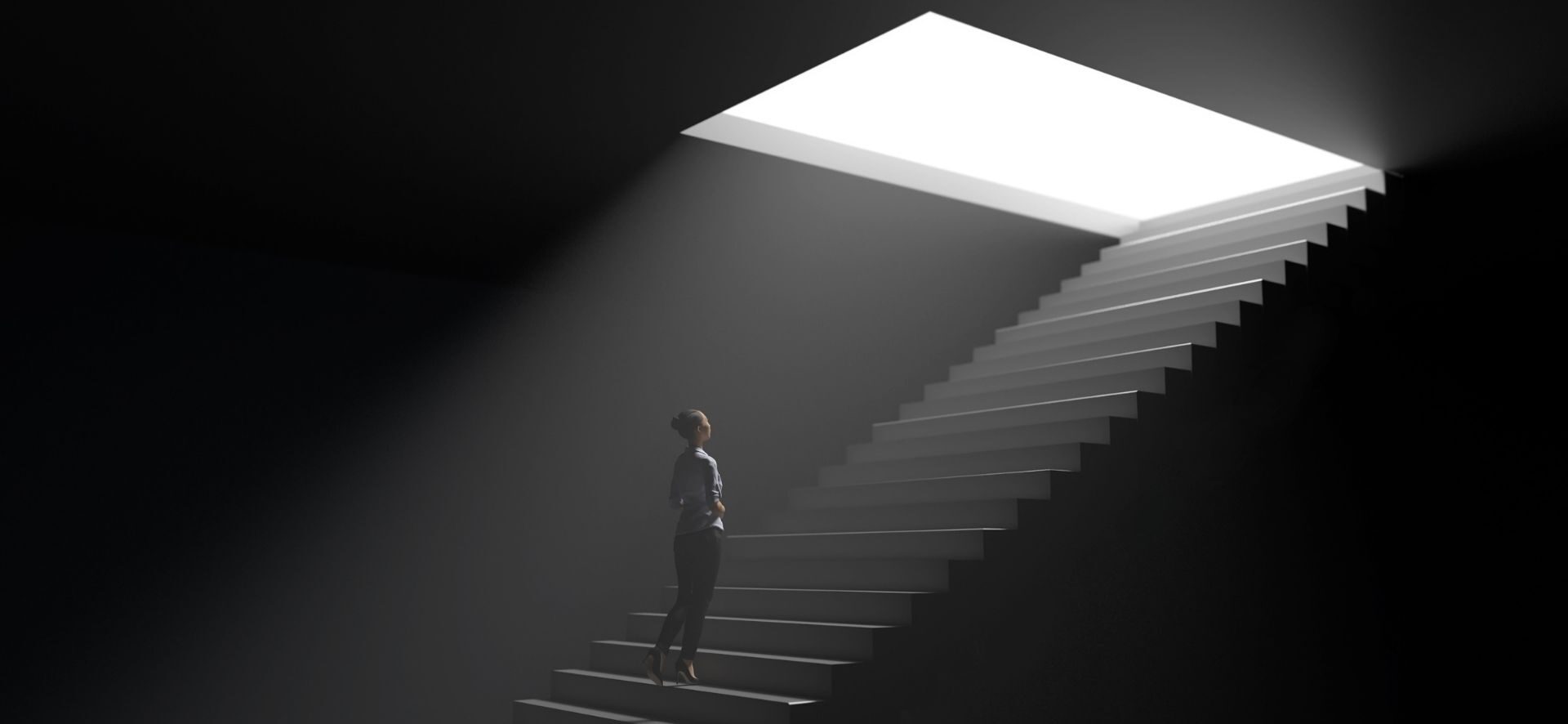 Karanlıktan aydınlığa çıkan bir yol