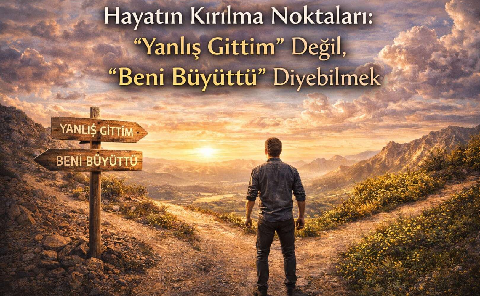 Hayatın Kırılma Noktaları “Yanlış Gittim” Değil, “Beni Büyüttü