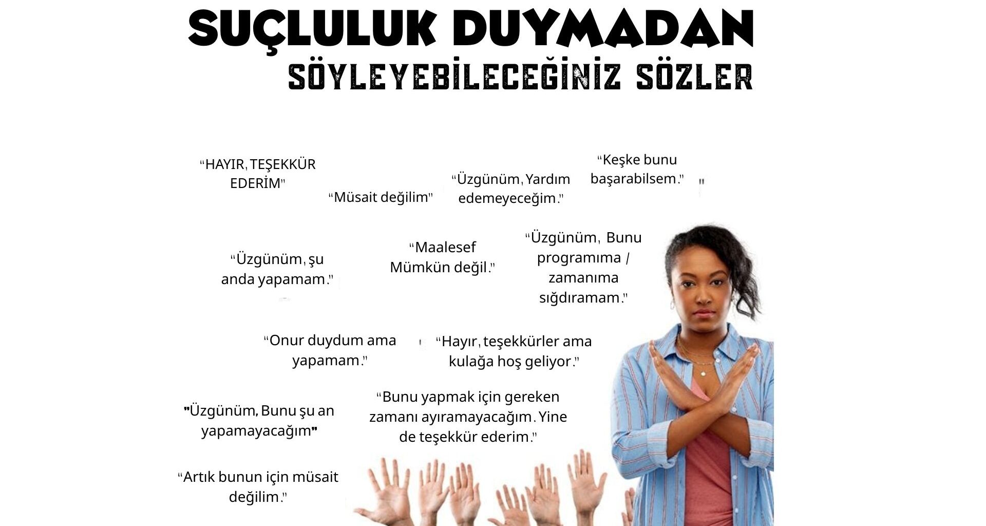 Suçluluk Duymadan Söyleyeceğiniz Sözler